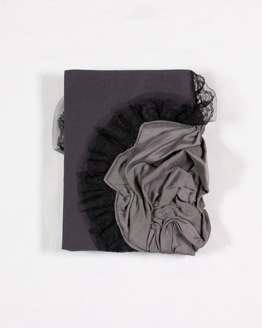 Scrunched Rose Book Sleeve