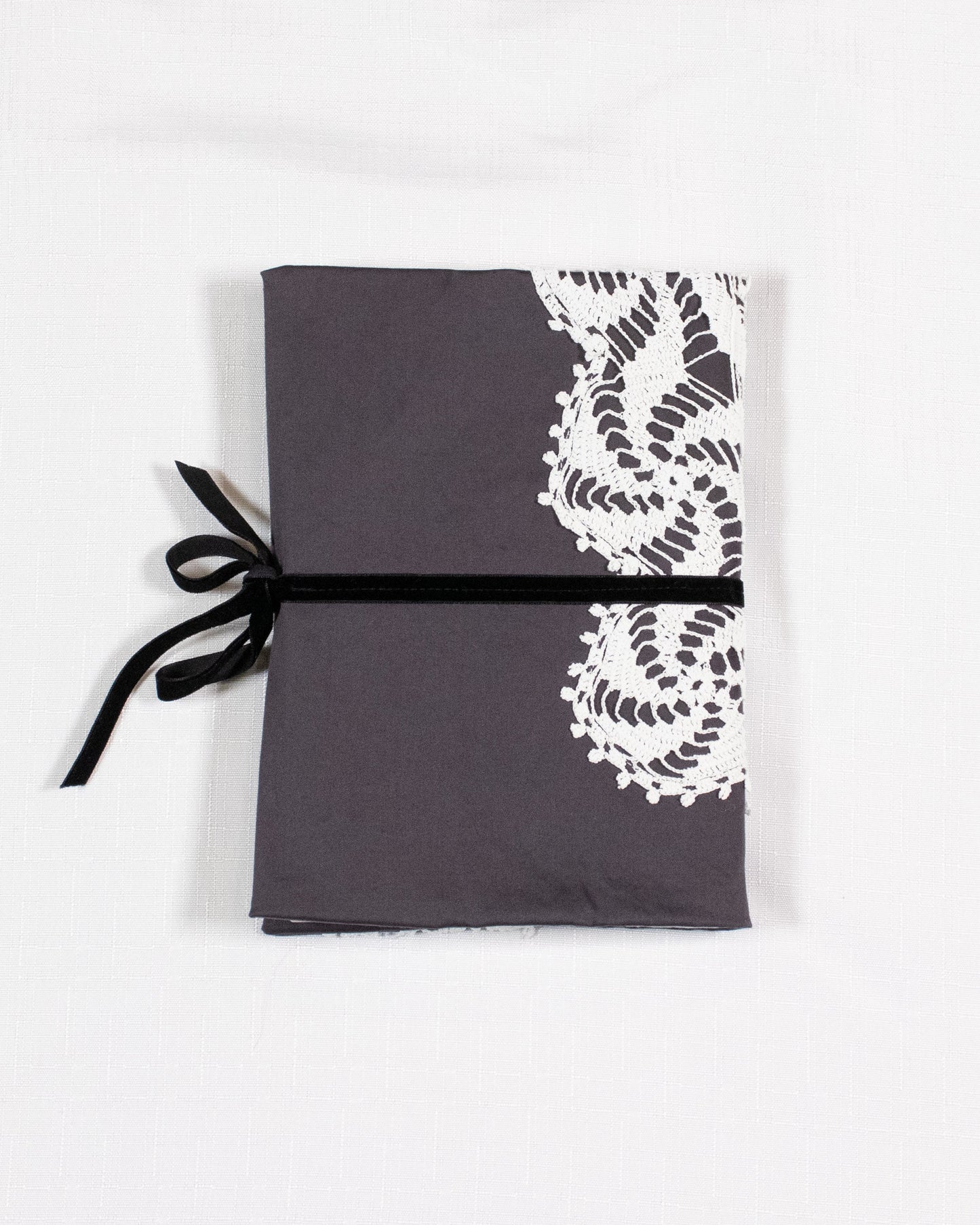 Lace Doily Book Sleeve