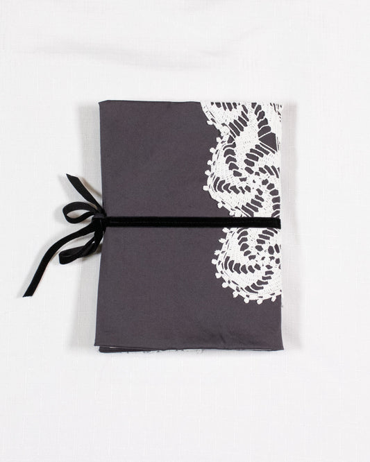 Lace Doily Book Sleeve