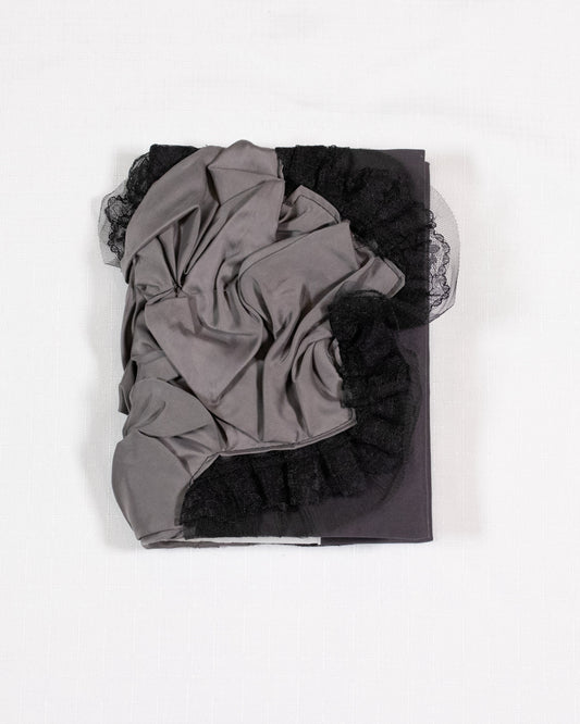 Scrunched Rose Book Sleeve