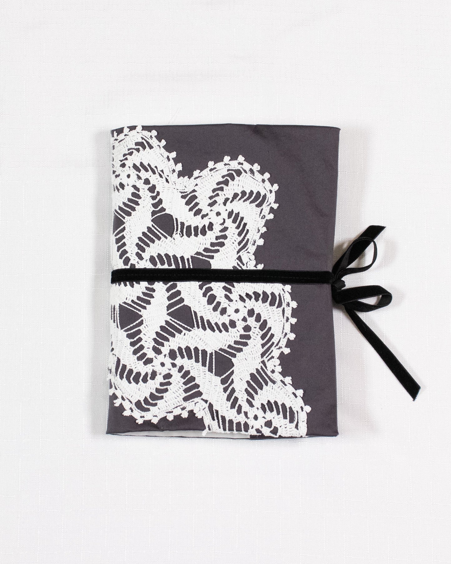 Lace Doily Book Sleeve