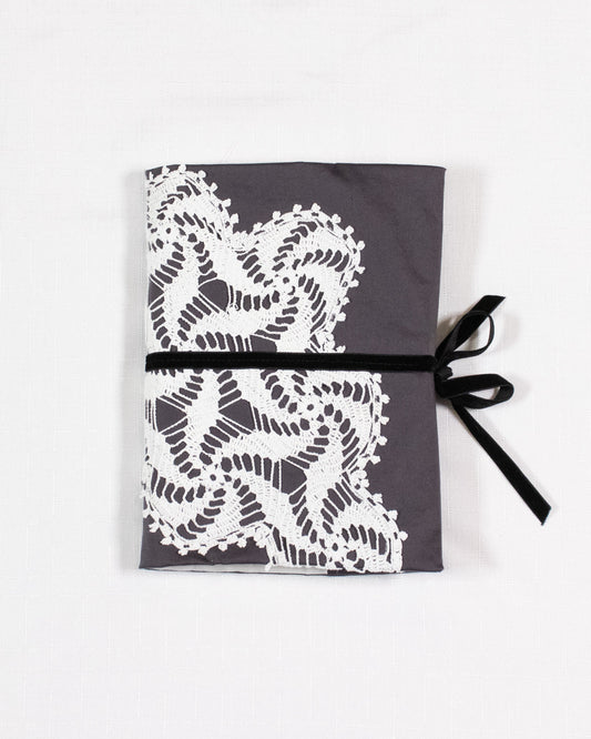 Lace Doily Book Sleeve