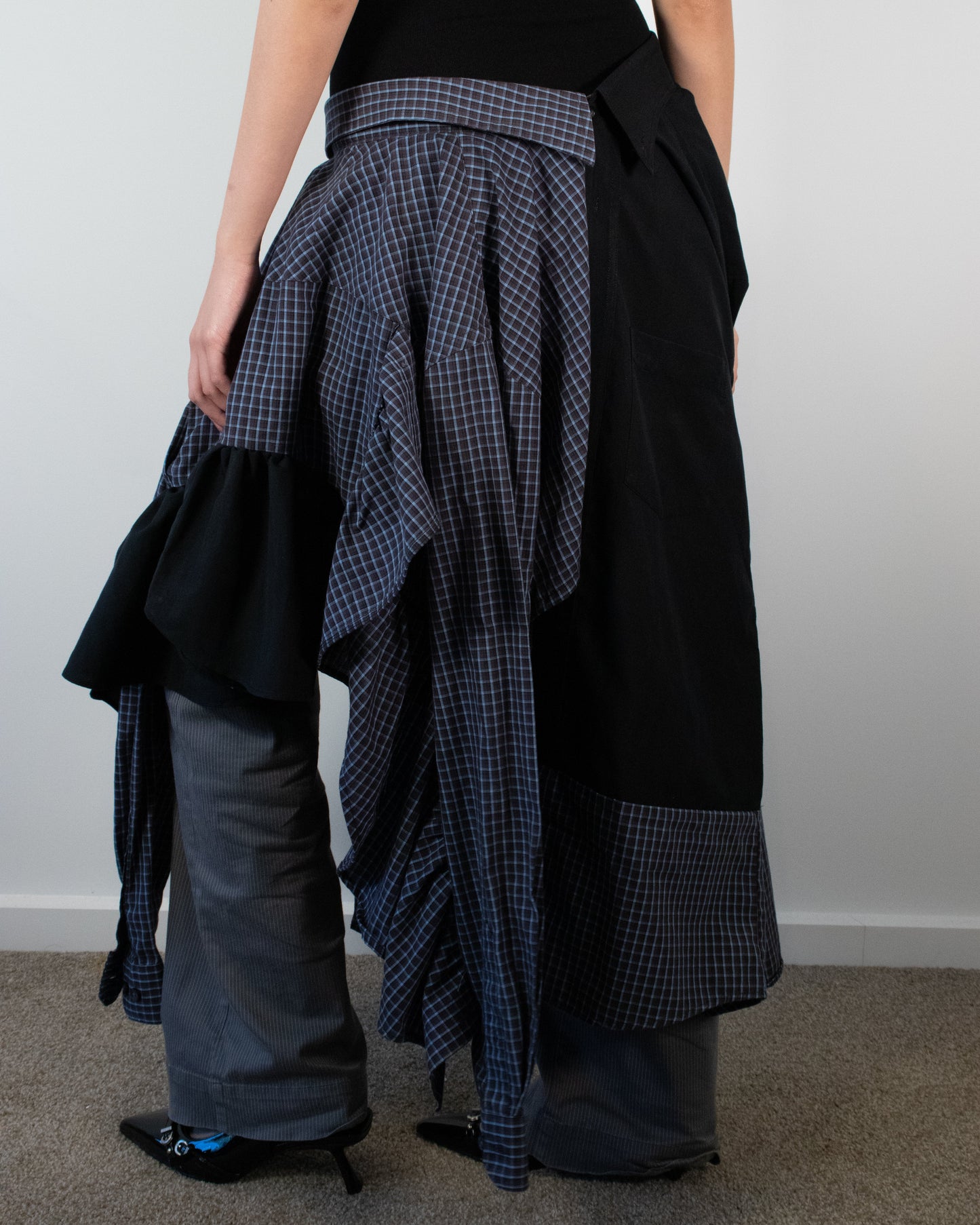 Blue Transforming Skirt