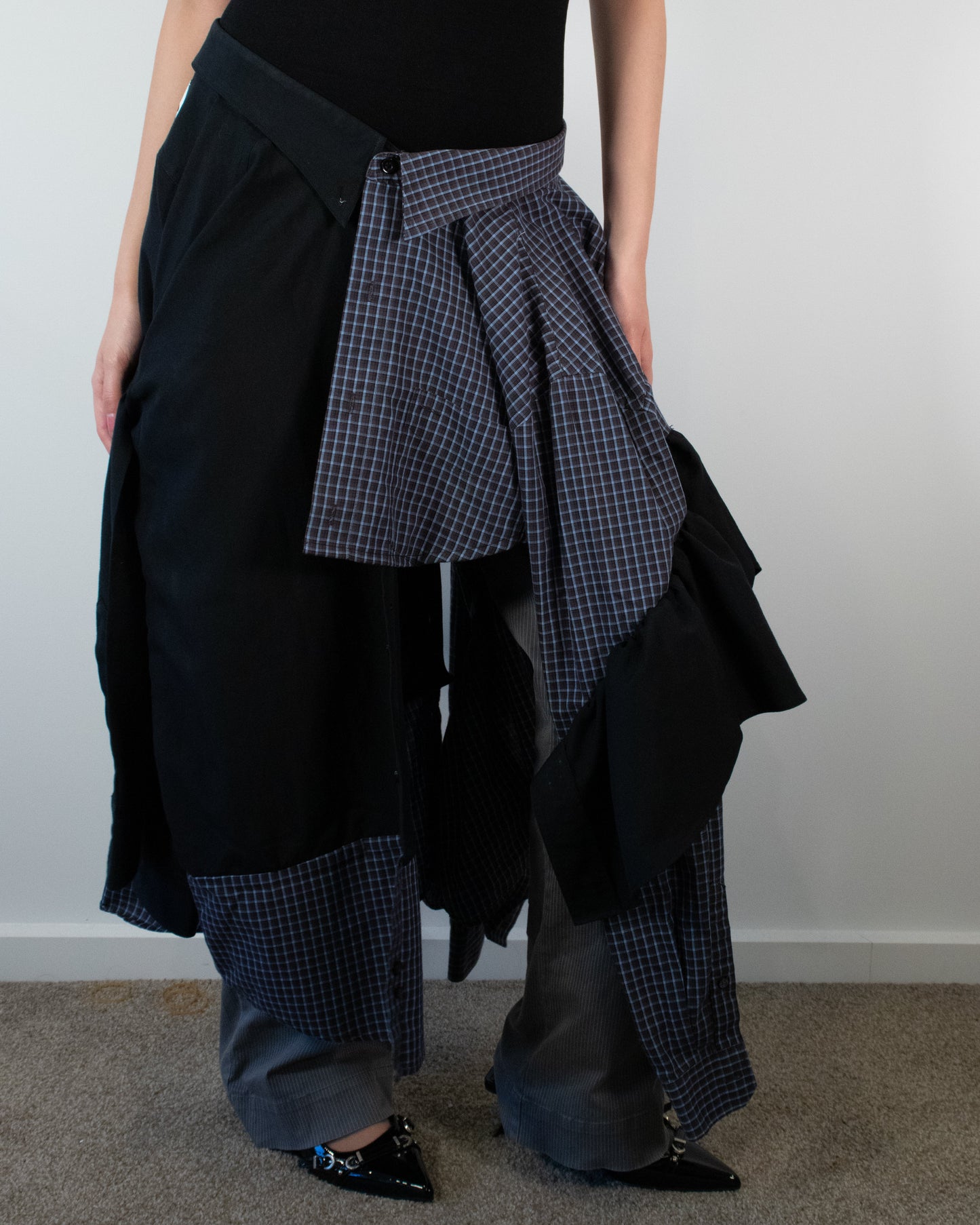 Blue Transforming Skirt